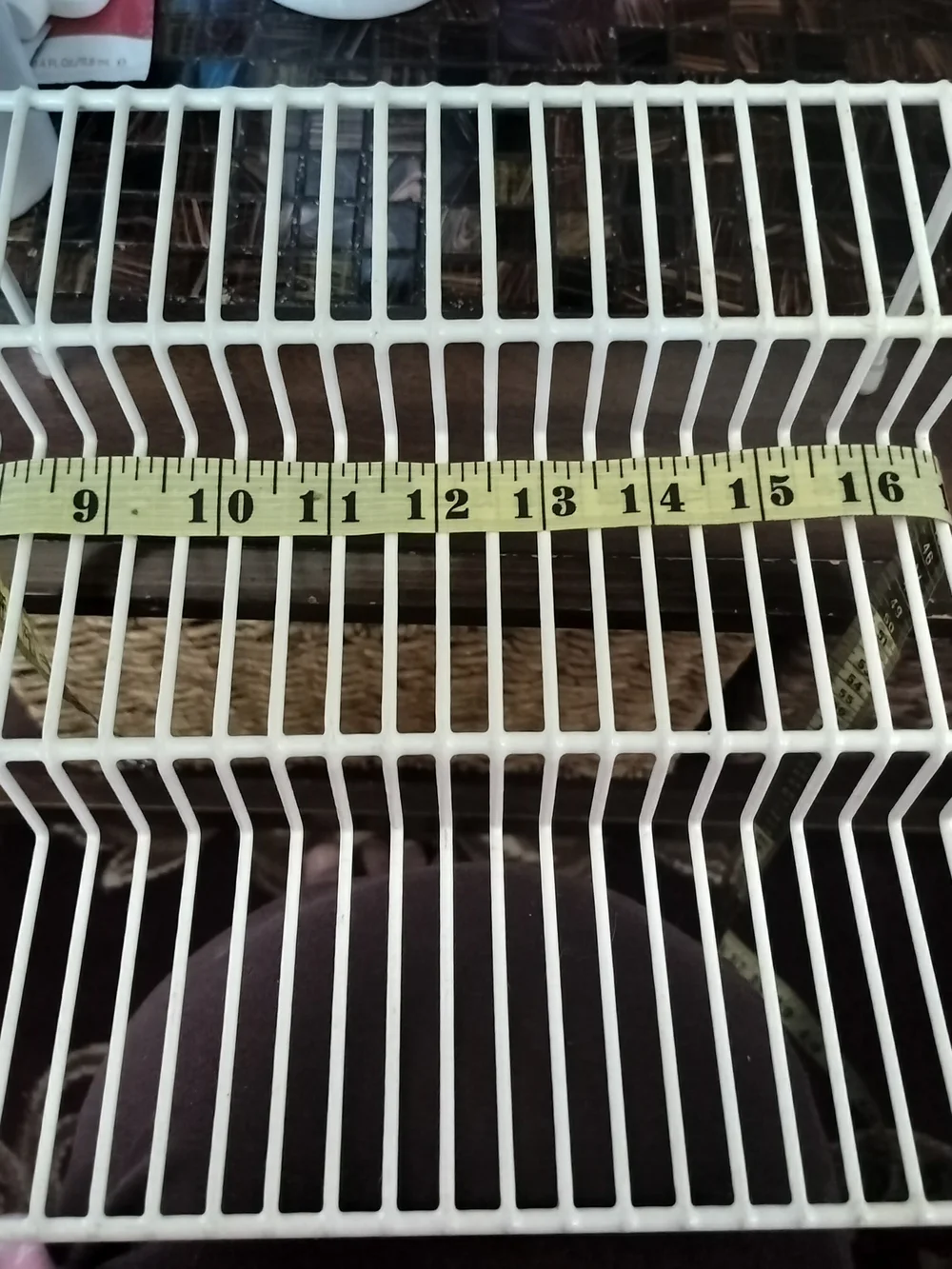 White Wire Shelf Storage Organizer